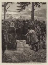 The Custom of Knightlow Cross, Paying Wroth Silver to the Lord of the Hundred